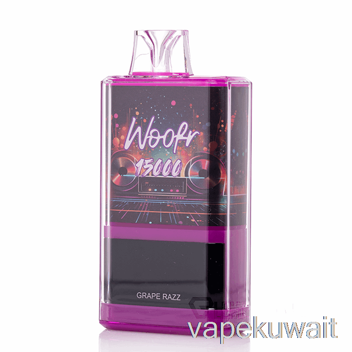 نظام Woofr 15000 من العنب Razz Vape القابل للتصرف